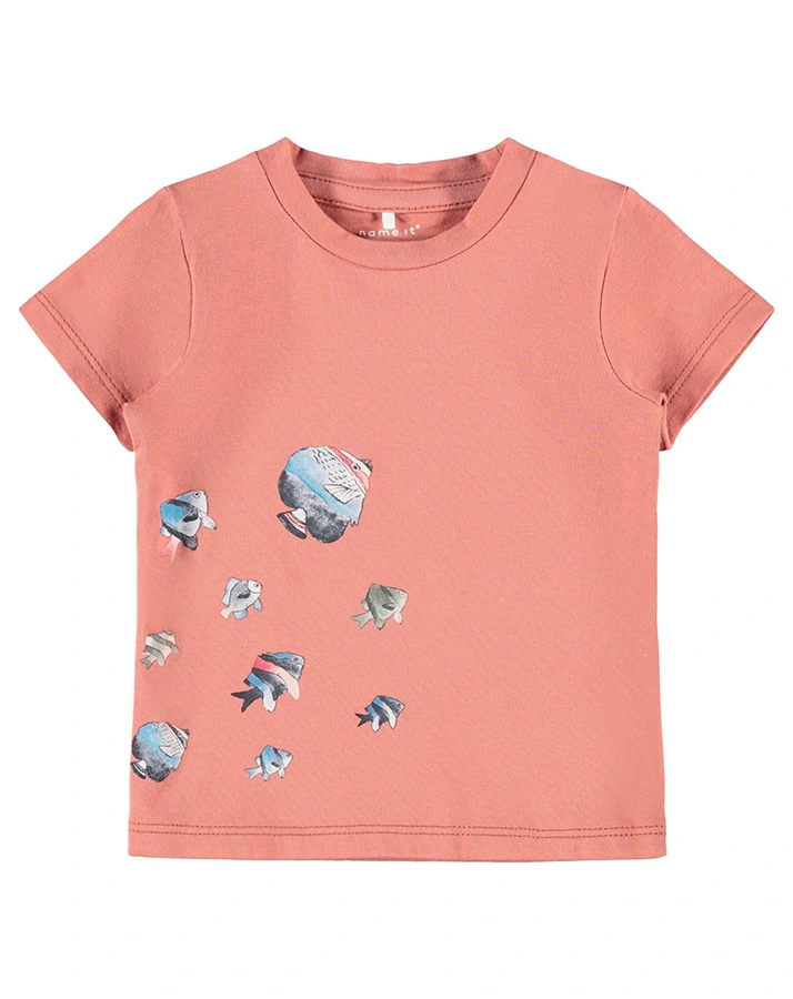Shorts NBMFASOLLE mit T-Shirt und Mütze in dark sapphire