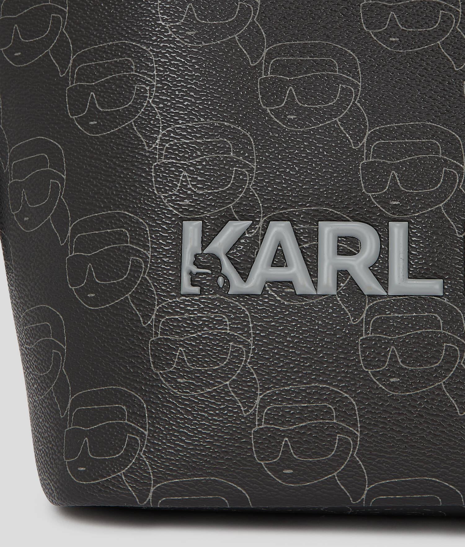 GRAND CABAS IKON MONOGRAM - NFT All Over Pattern Noir