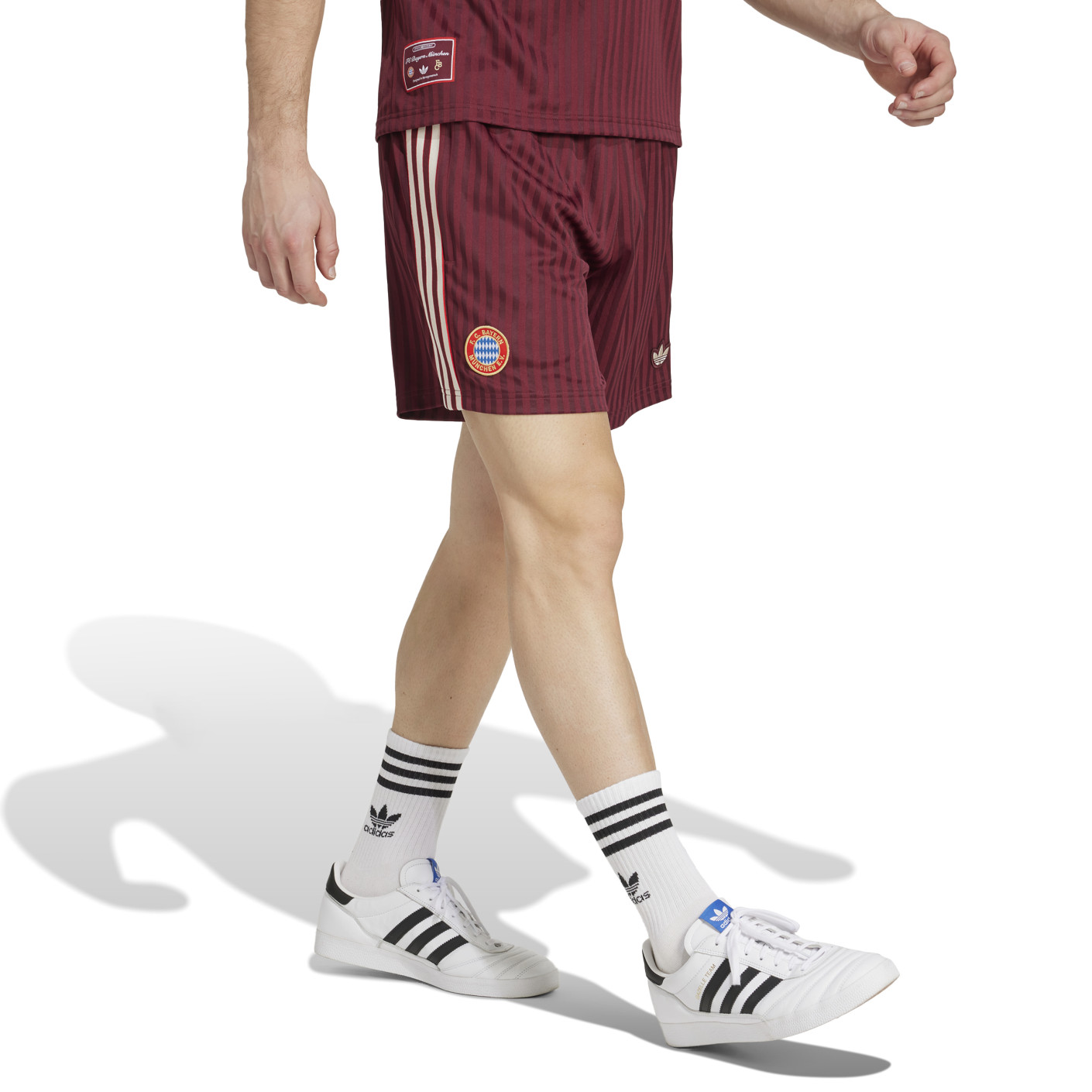 adidas Bayern München Icon Zomerset 2024-2025 Rood Wit