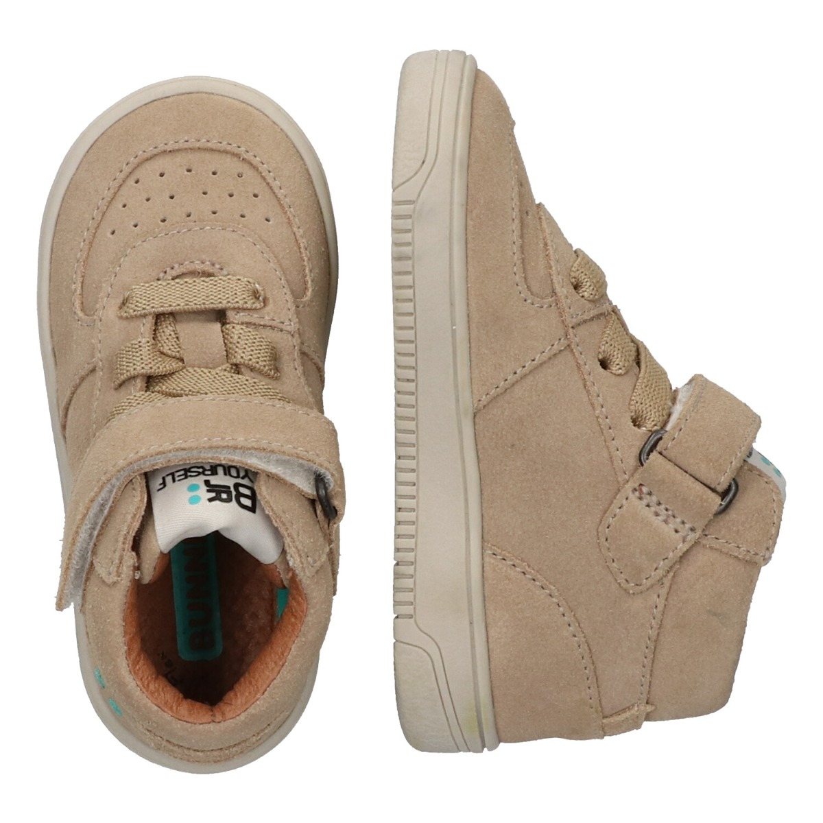 Mave Mallow - Hoge Sneakers Bunnies Taupe