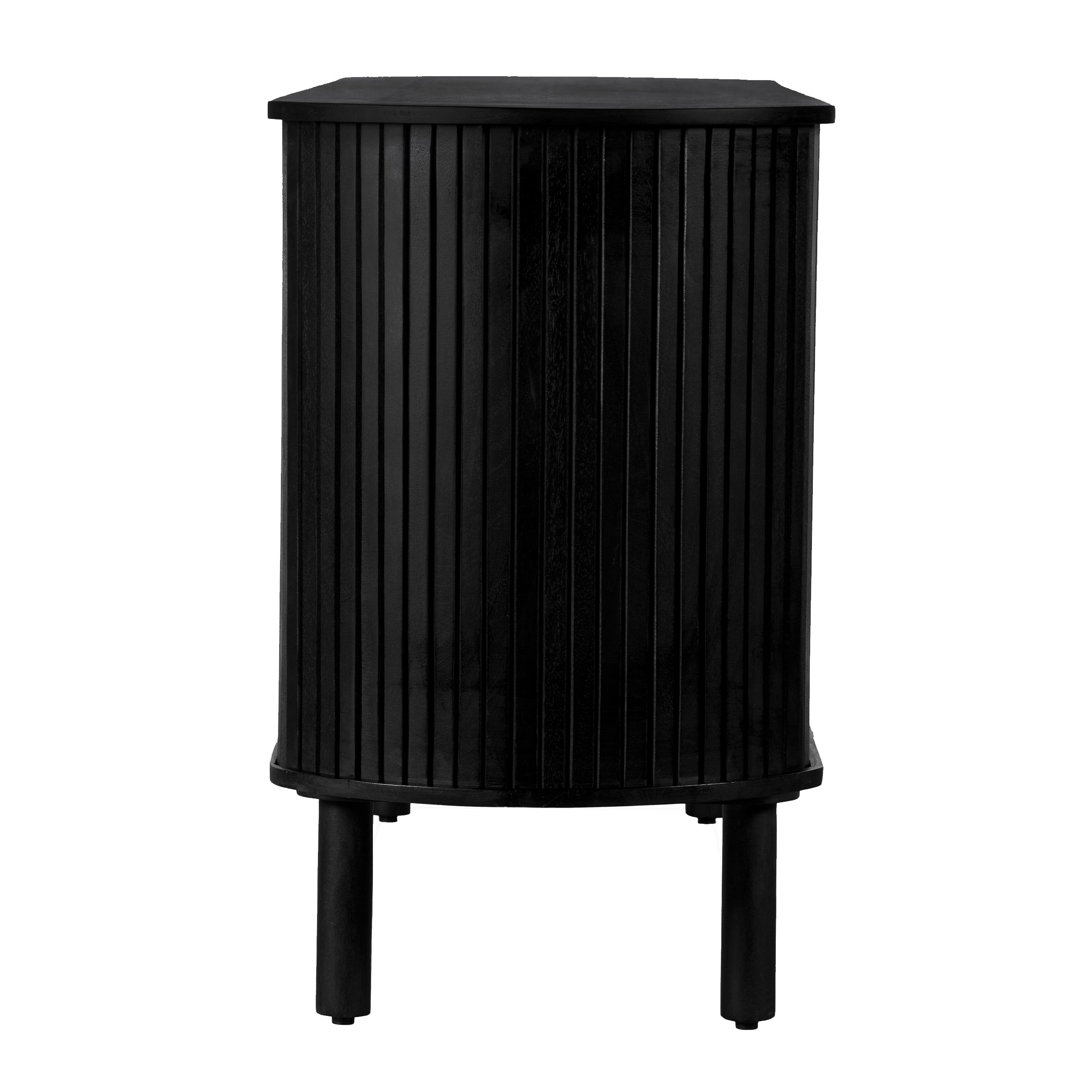 Lewis & Loft Dressoir Livia - FSCÂ® mangohout - 160 cm - Zwart