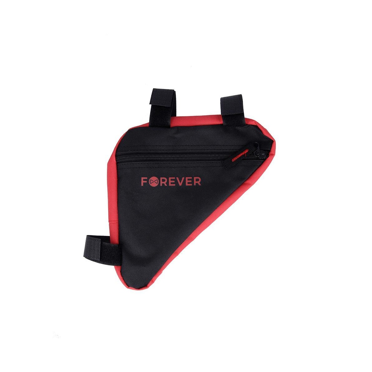 Forever Outdoor  Sykkelveske til sykkelstativ, Black/Red