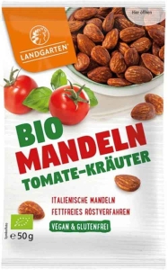 Landgarten Mandeln Tomate Kräuter, 50 g