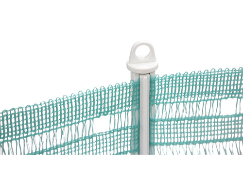 Universele schutting enkele paal 20 m x 80 cm groen