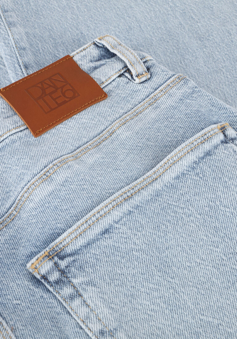 lichtblauwe dante6 wide jeans bella wide leg jeans
