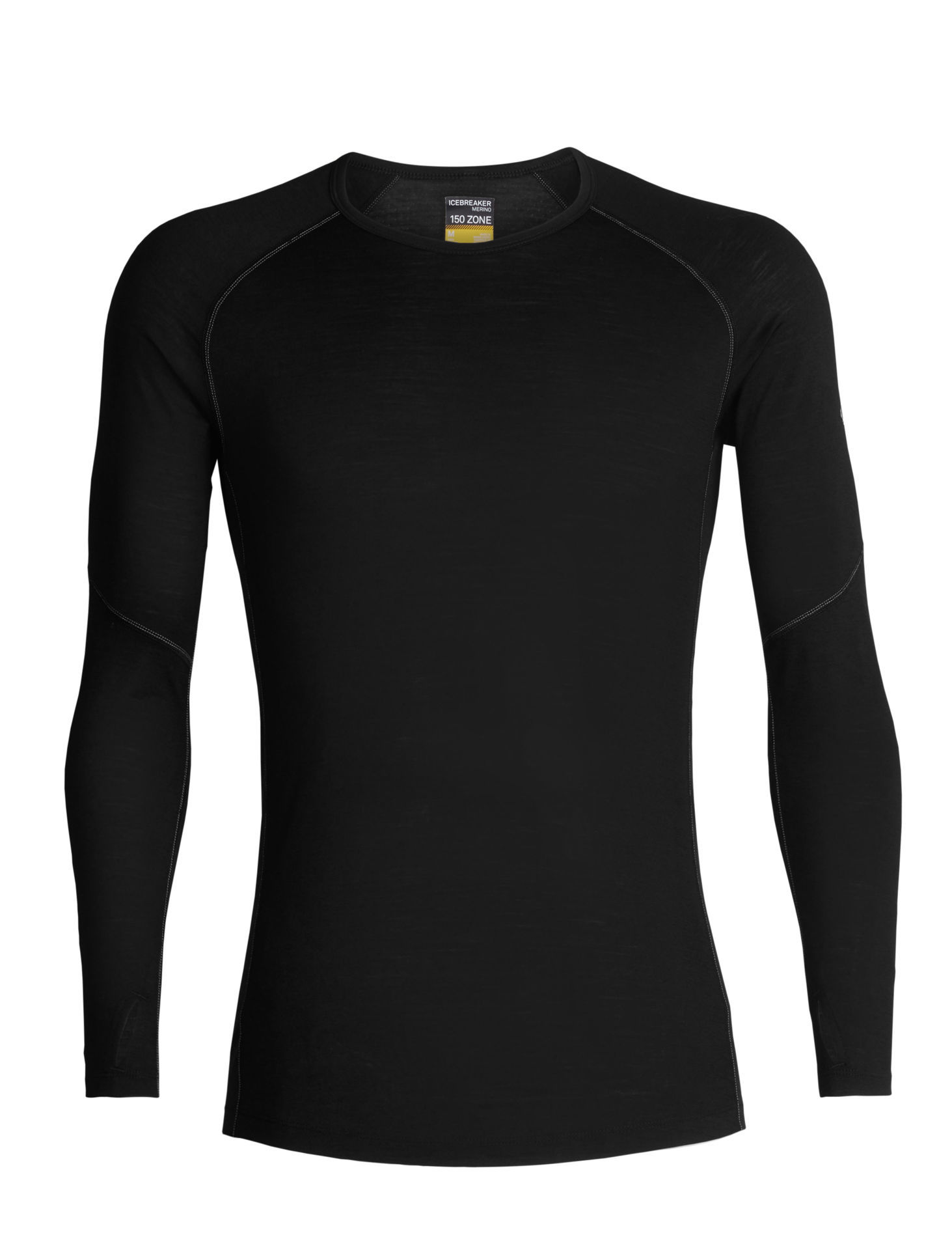 Icebreaker 150 Zone LS Crewe Black