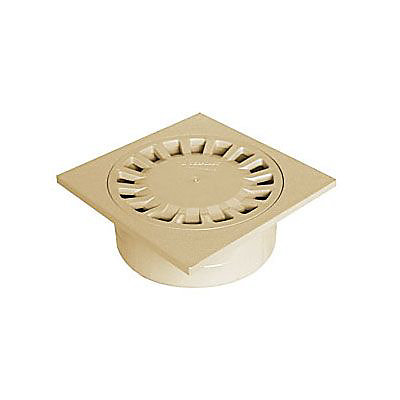 Siphon de cour pvc multi-diamètre sable 150 x 150 mm