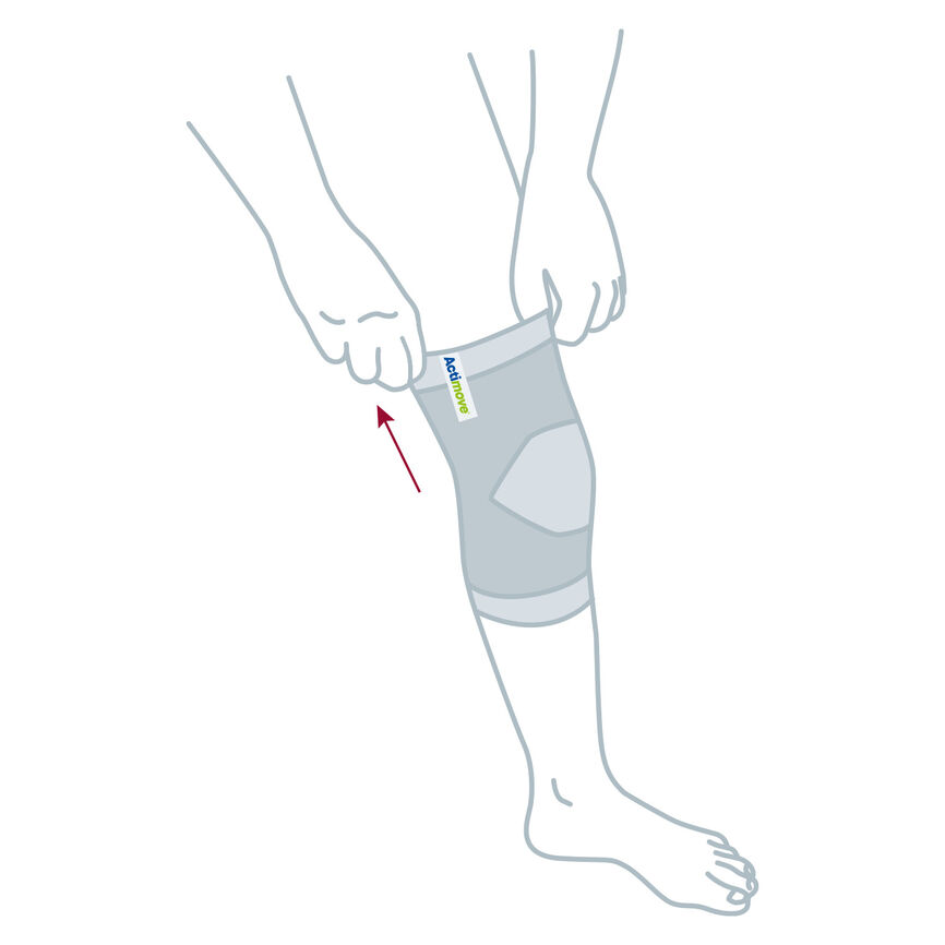 Actimove Arthritis Care knestøtte L 1 stk