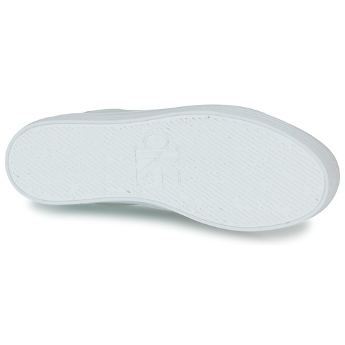 Calvin Klein Jeans - VULC FLATFORM LACEUP - Blanc