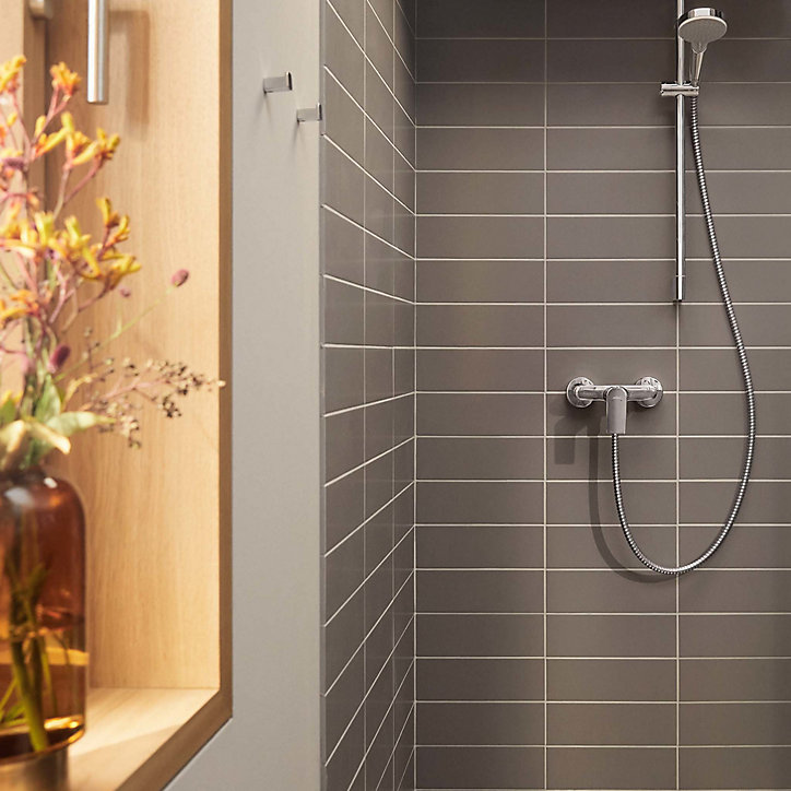 Mitigeur de douche Hansgrohe Rebris E Chromé