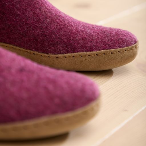 Glerups Hjemmesko, Cranberry, 40
