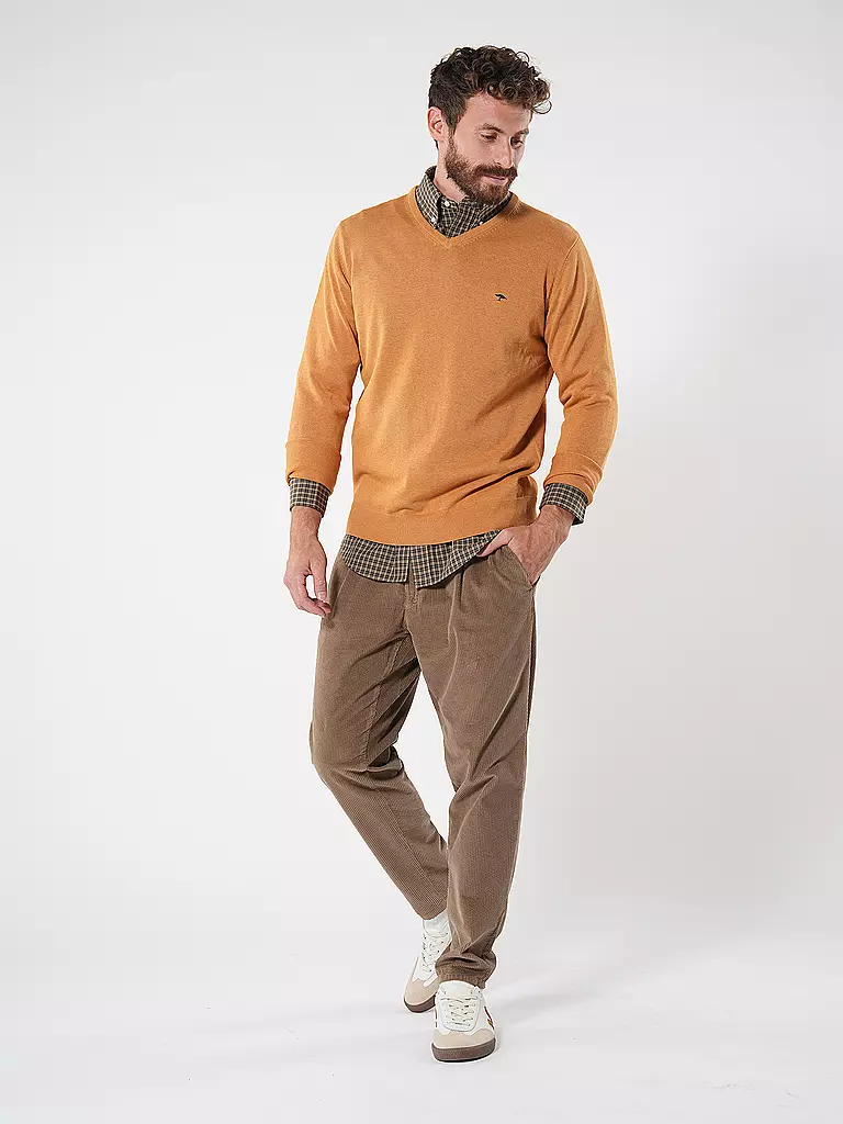 FYNCH HATTON Pullover senf