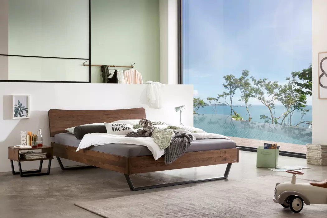 Massivholzbett Lounge 140 x 200 cm