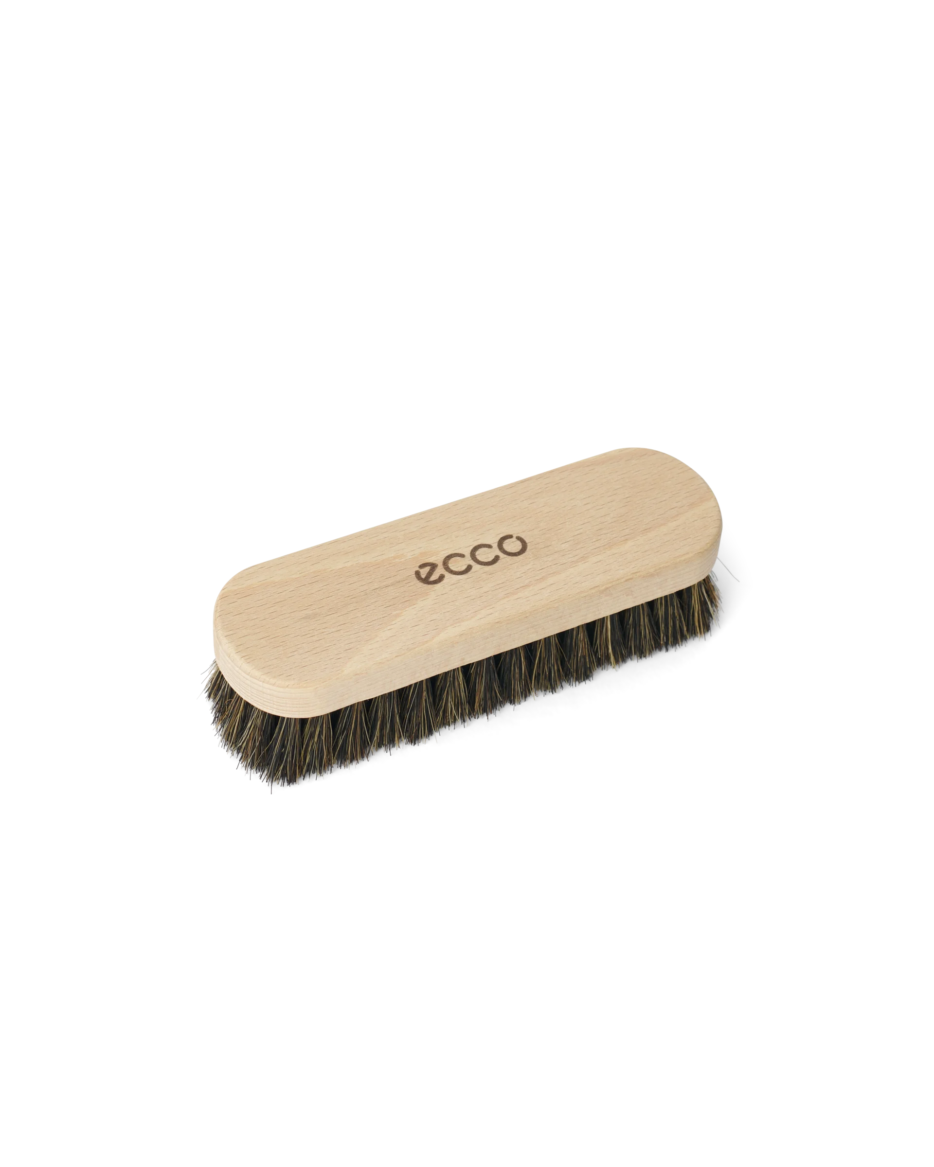ECCO Small Shoe Brush Kleine Schuhbürste Beige 13,5 x 4 cm