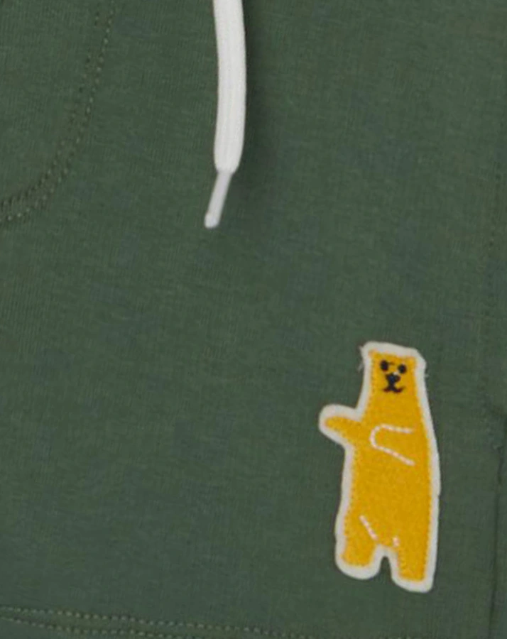 Sweatshorts NMMDIK in duck green