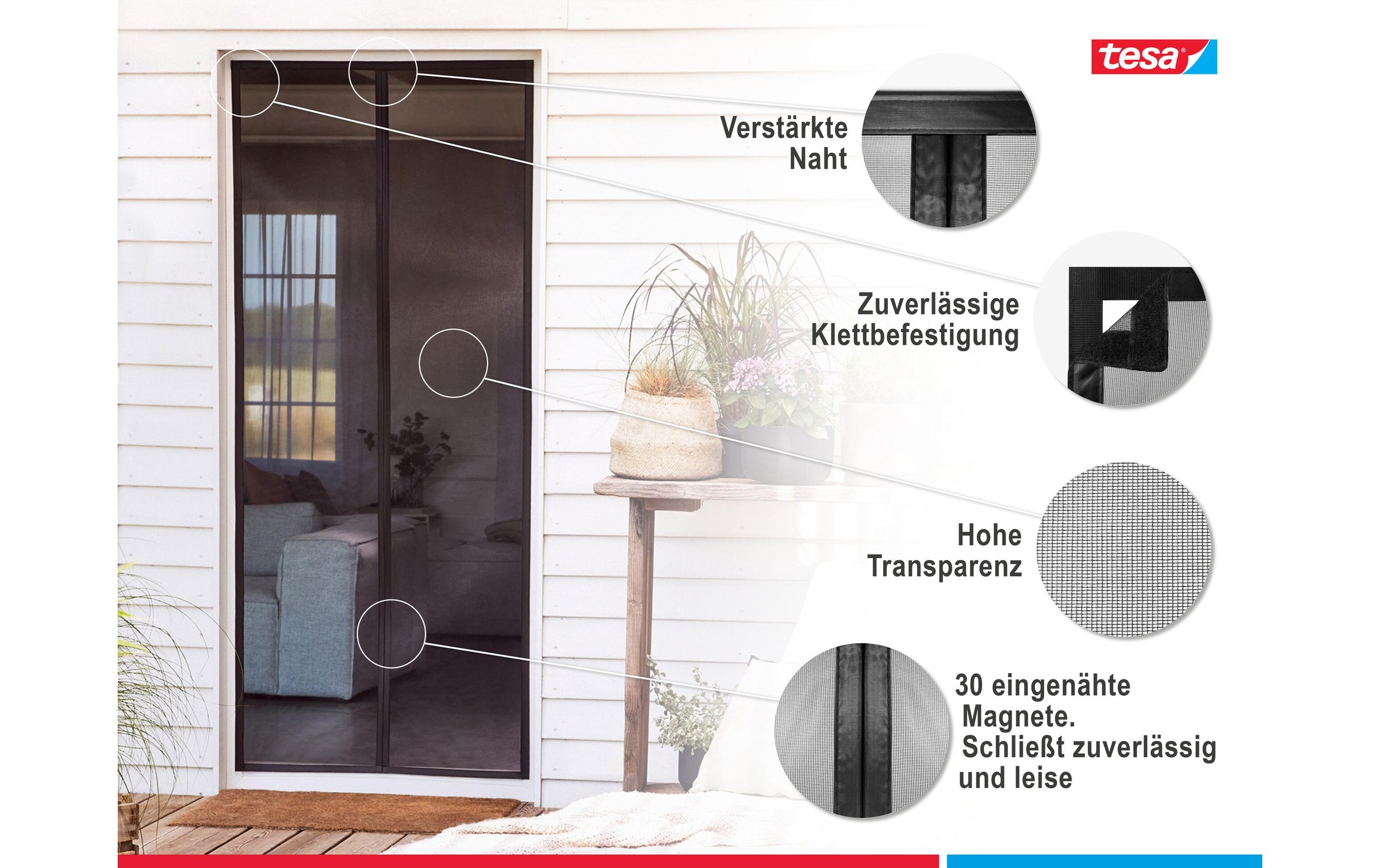 tesa Insektenschutz-Vorhang »Magnetvorhang« 1 Stk. tlg.