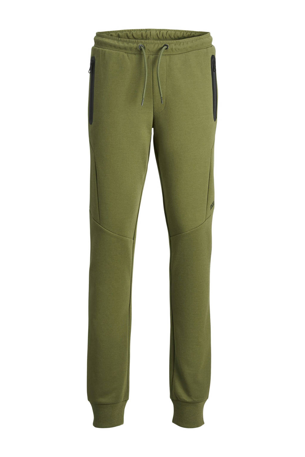 JACK & JONES broek JPSTWILL JJFUSION mosgroen