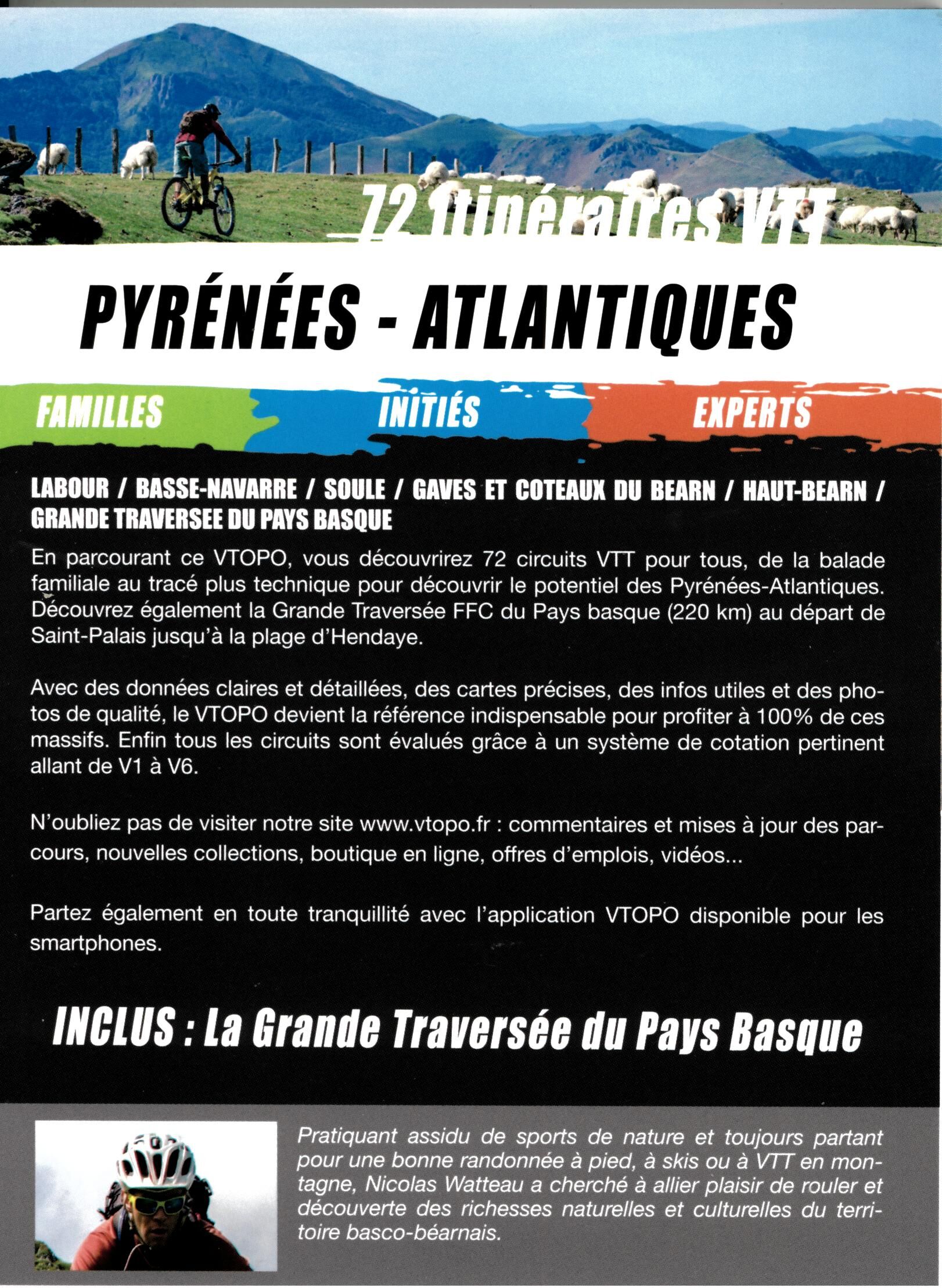 VTOPO - VTOPO PYRENEES ATLANTIQUES 91 ITINERAIRES