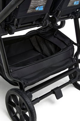 Beemoo Pro Twin 2 Søskenvogn, Coffee Black