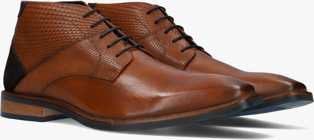 MAZZELTOV cognac mazzeltov nette schoenen 3976