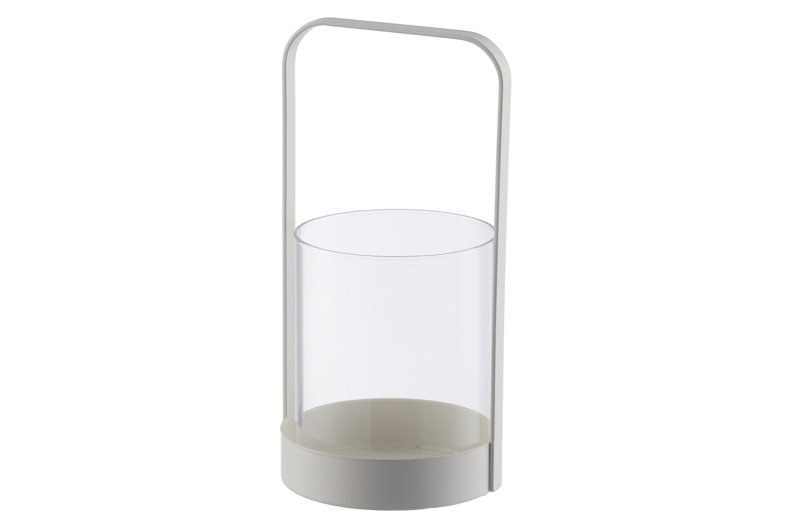 Aster lykt/lanterne Offwhite B10 H20 cm