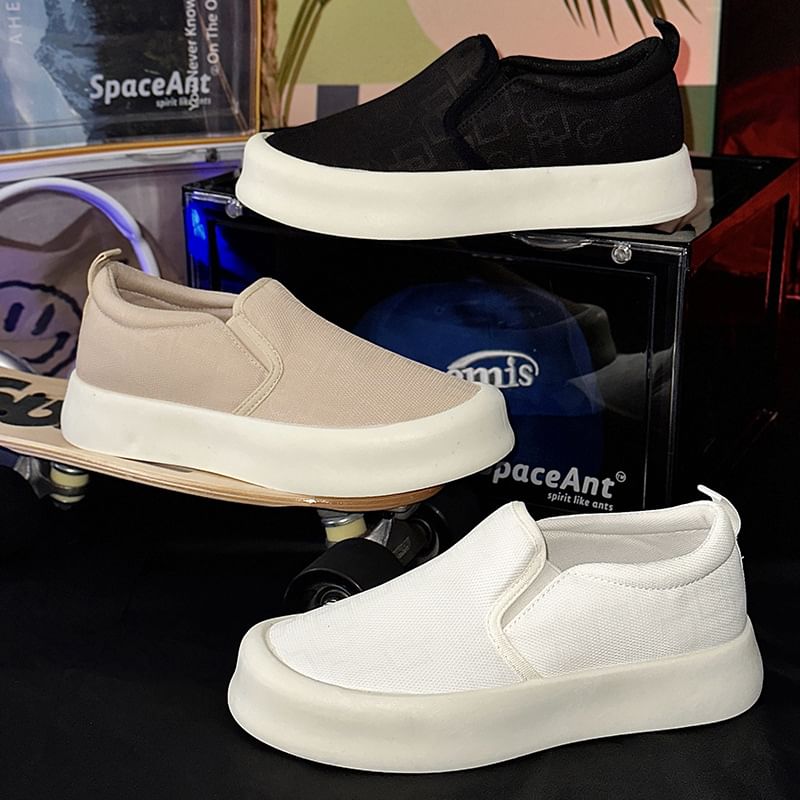 Tanzanite - Platform Slip-Ons