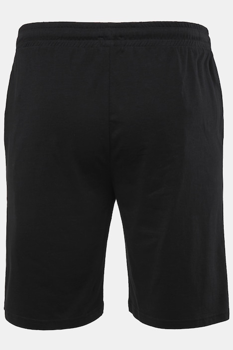 Schlafanzug, kurzer Zweiteiler, Bauchfit, Ringel, bis 8 XL