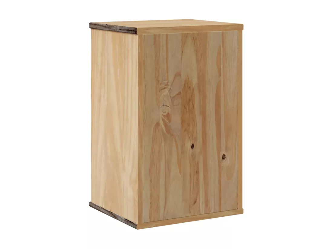 Armoire murale de salle de bain OTTA 35x30x55 cm bois massif