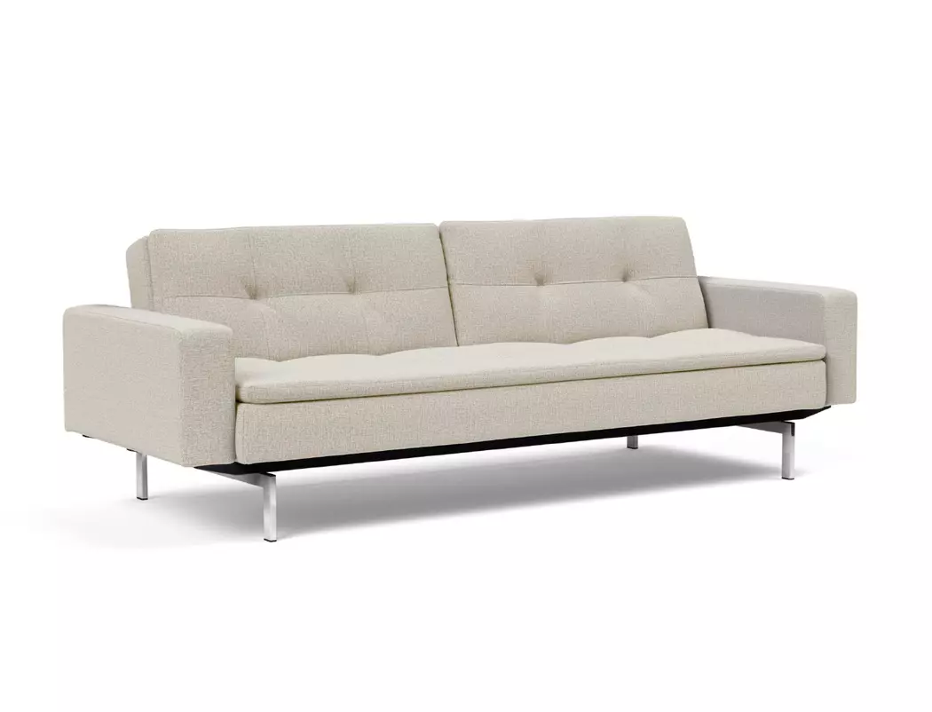 Schlafsofa mit Armlehnen Dublexo Chrom