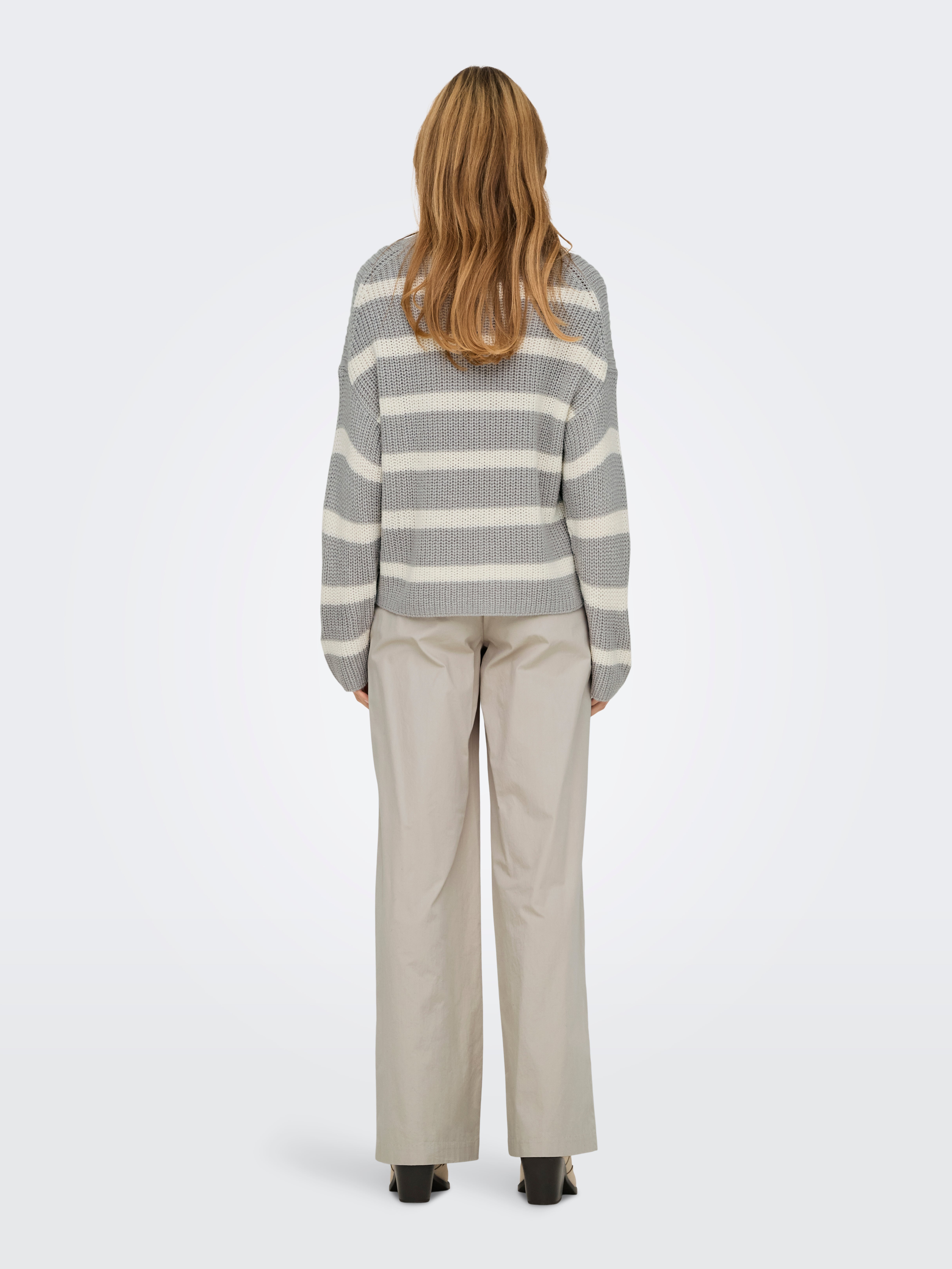 JDYJUSTY Strickpullover Formal Gray