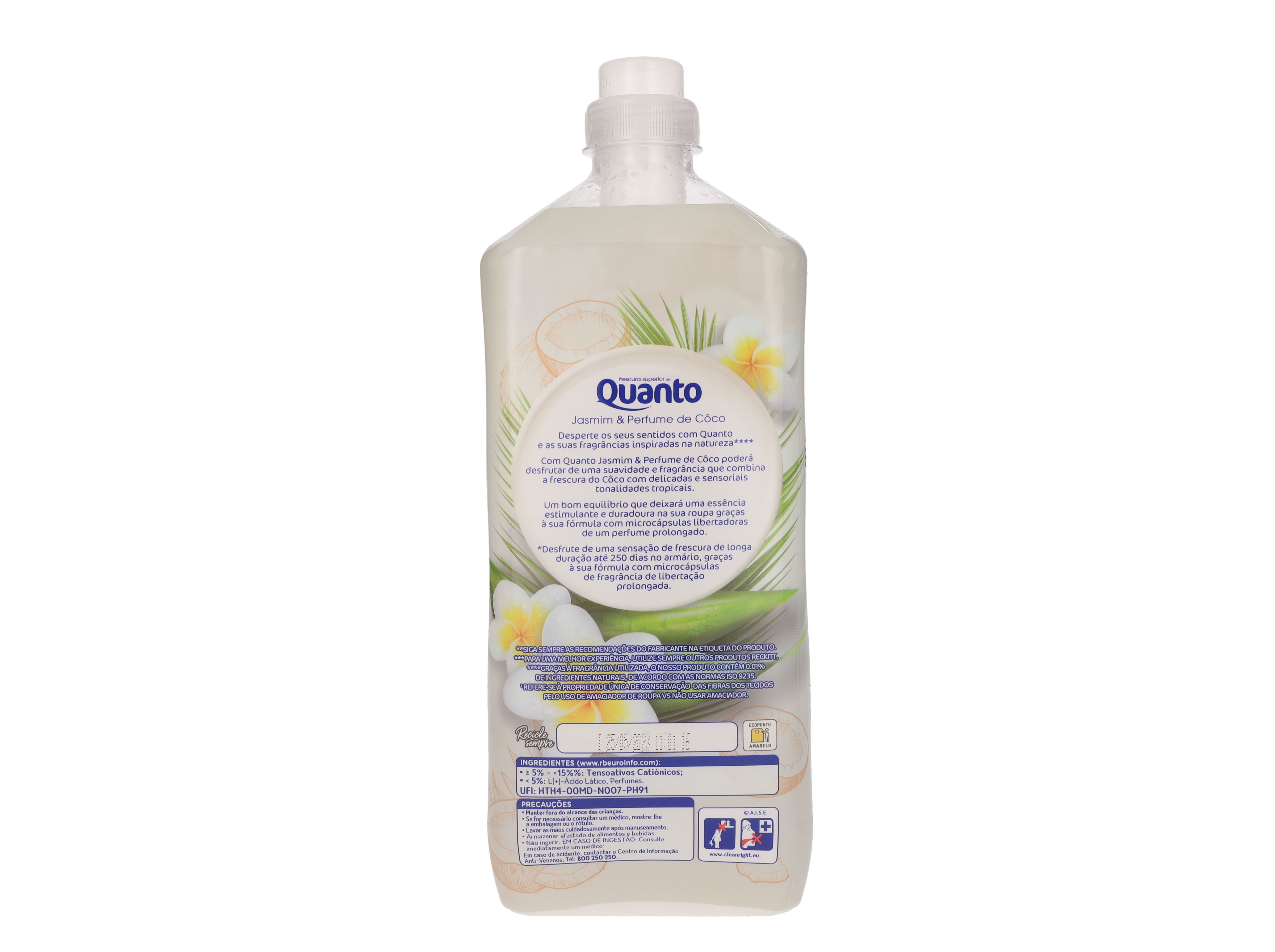 AMACIADOR ROUPA QUANTO COCO 74 DOSES
