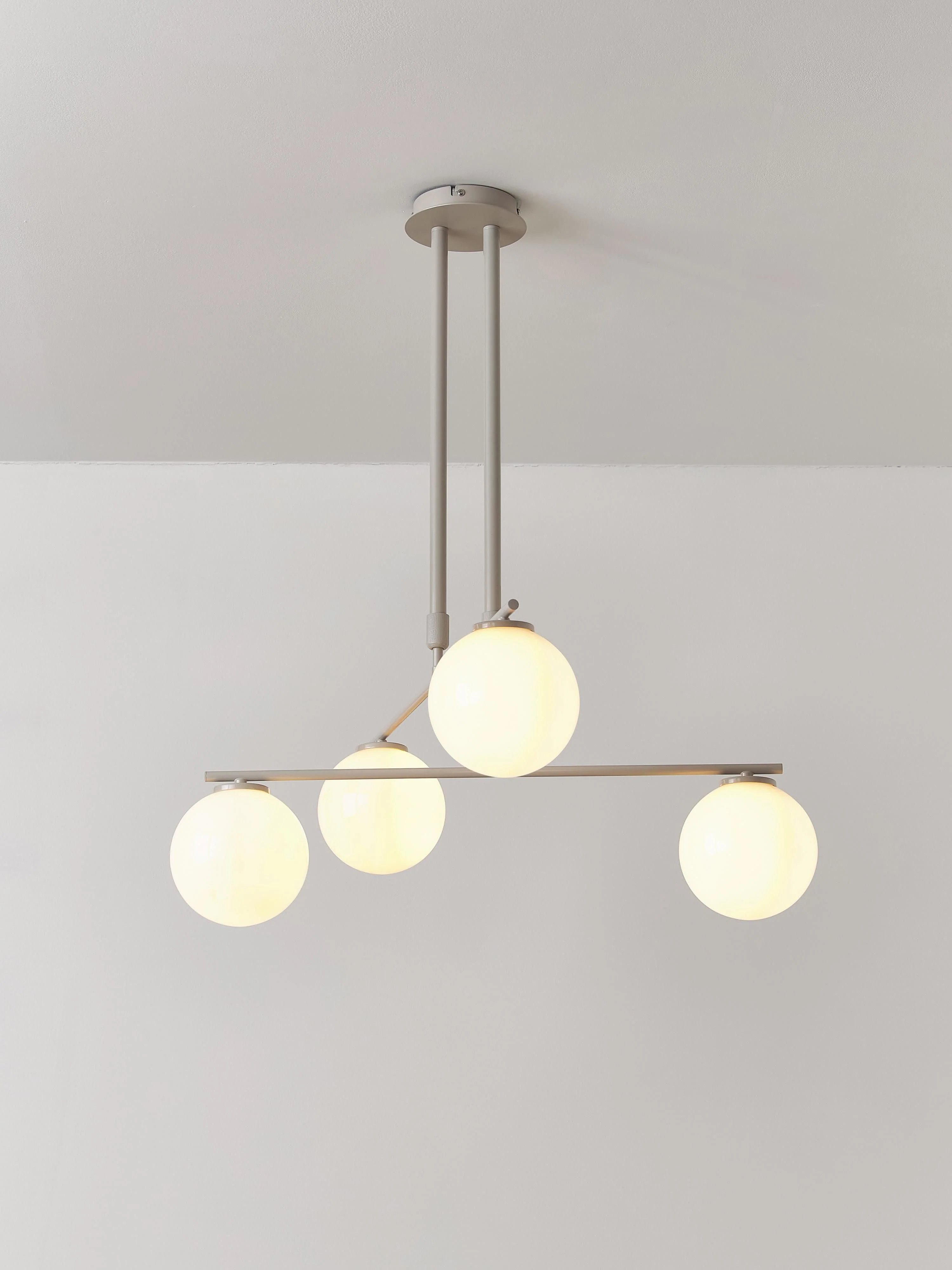 Hanglamp Atlanta van opaalglas