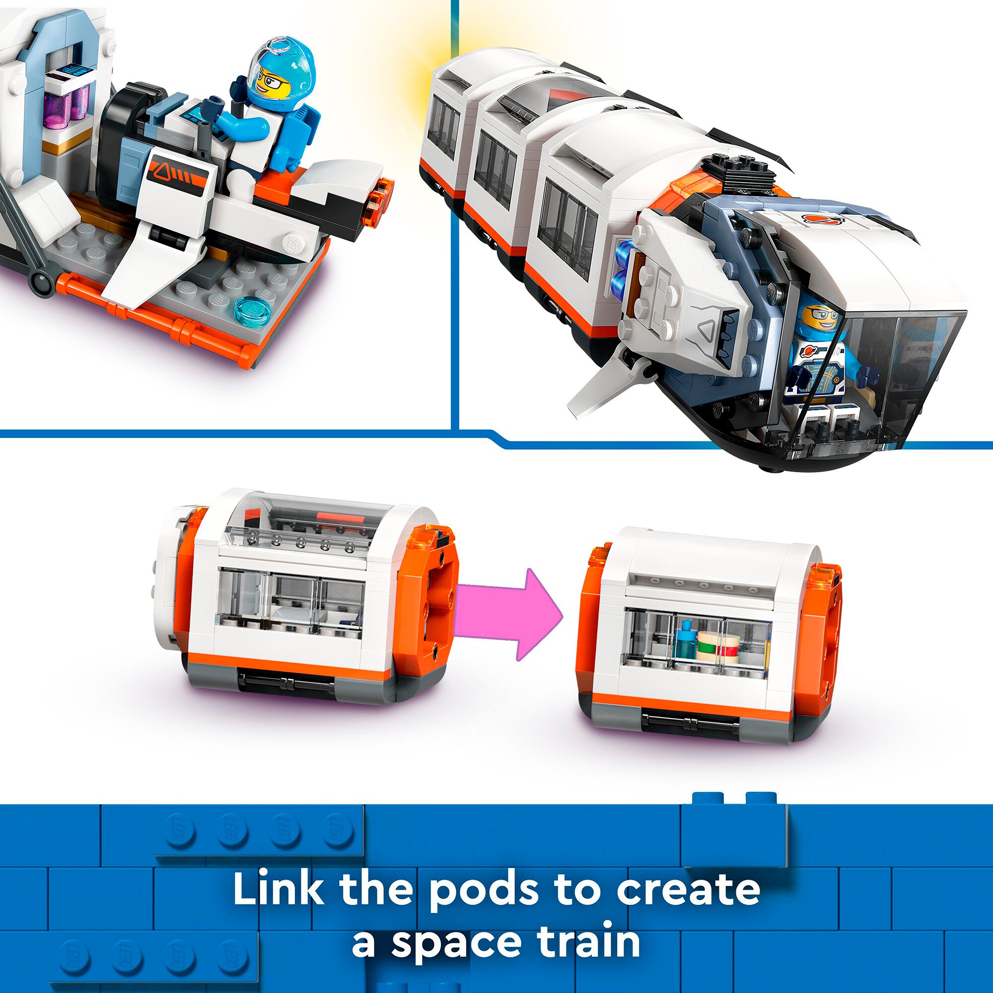 LEGO Konstruktionsspielzeug City Modulare Raumstation