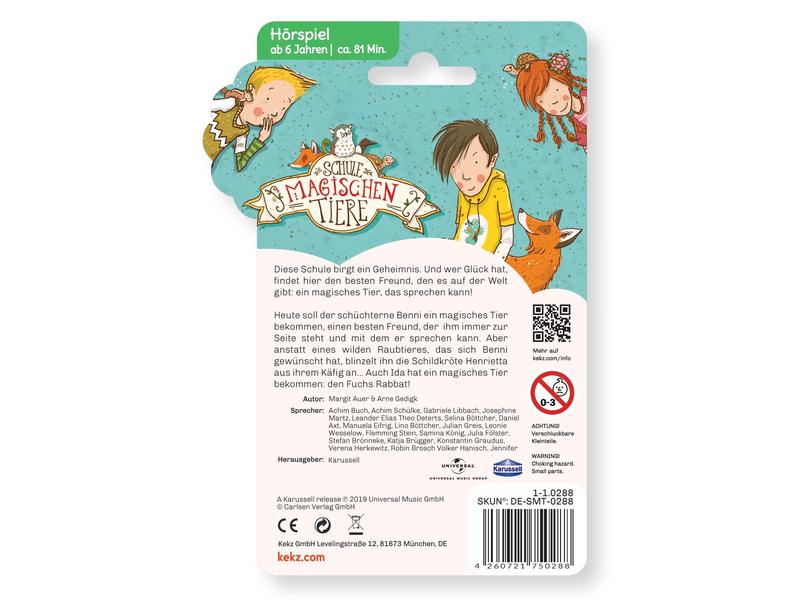 Kekz Audiochip Die Schule der Magischen Tiere Hörspiel für Kekzhörer