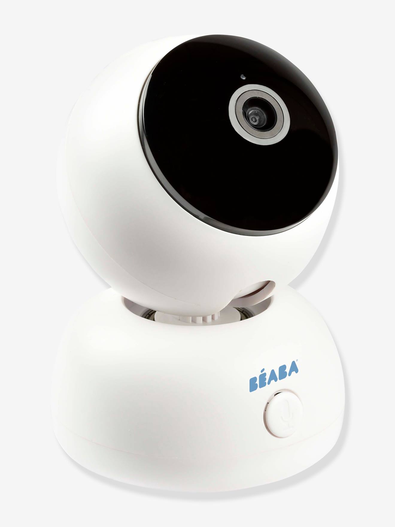 Monitor de vídeo para bebês BEABA Zen Premium, branco claro, liso