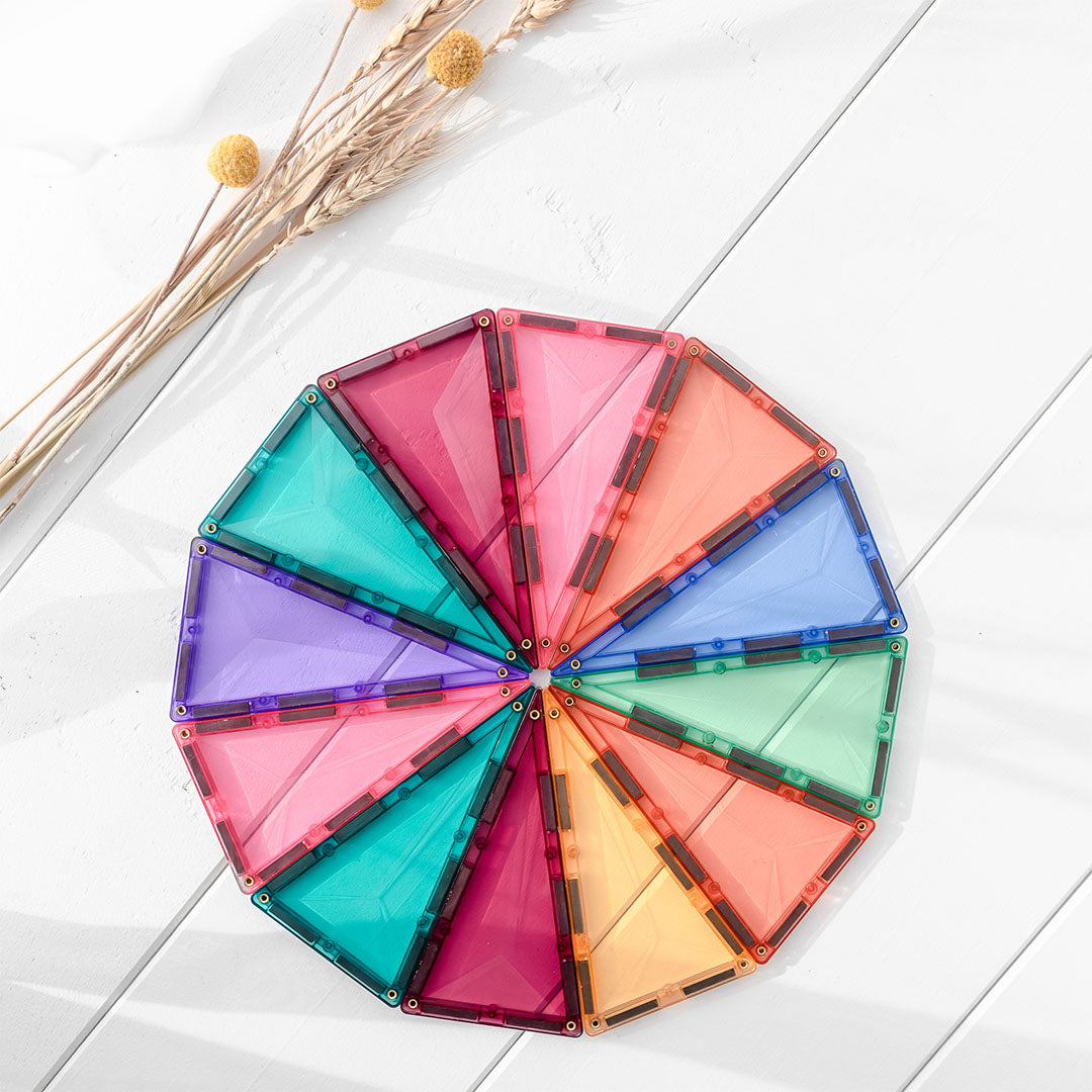 Connetix magnetische tegels mega pastel 202st