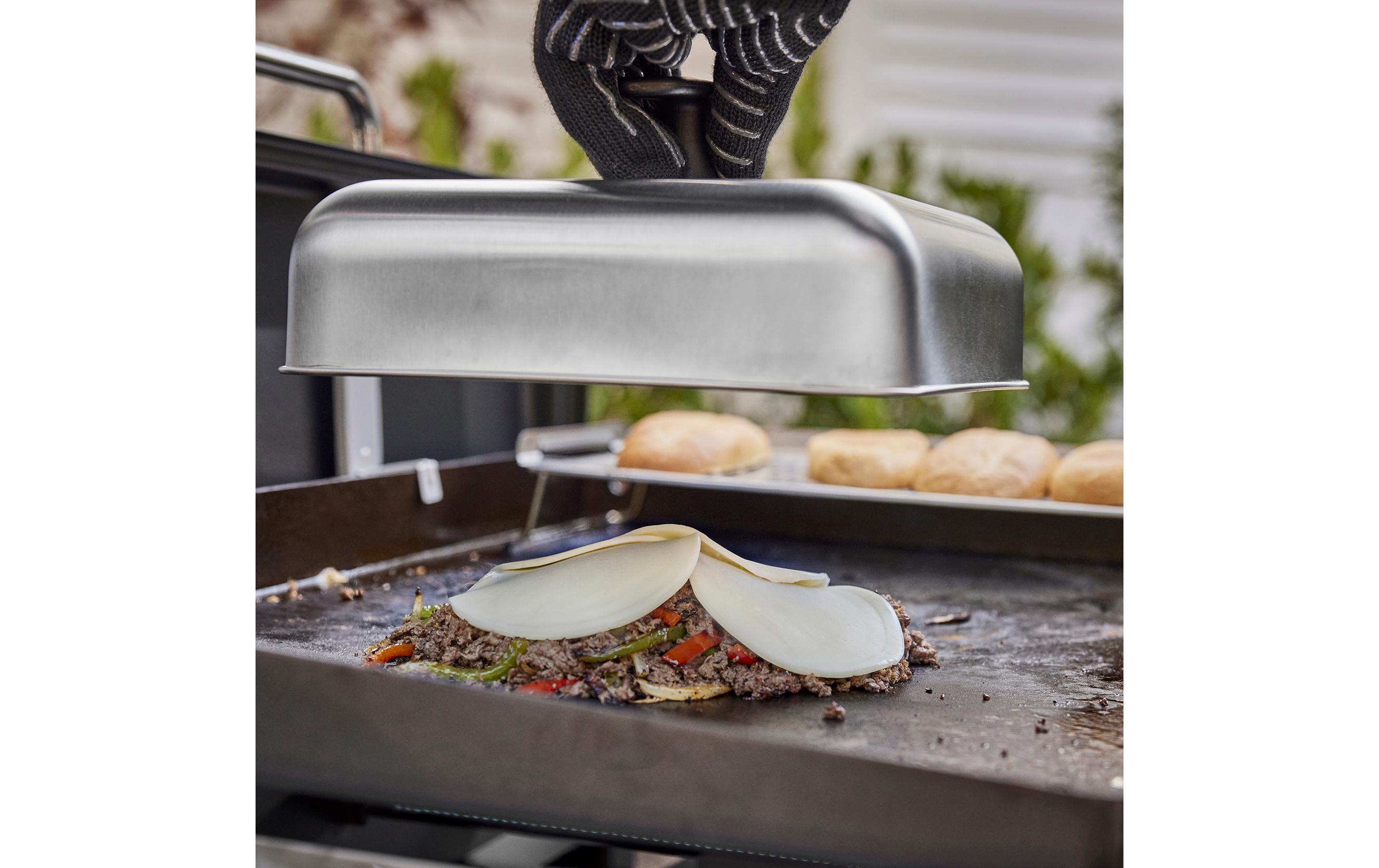 SchmelzkuppelGrillplatten Haube