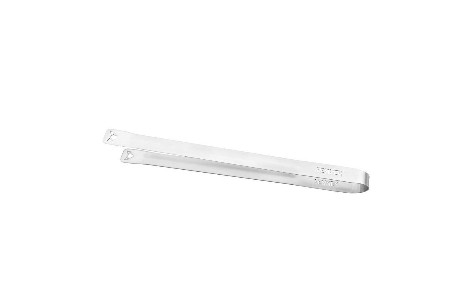 Fennek Grillzange klein 32 cm silber