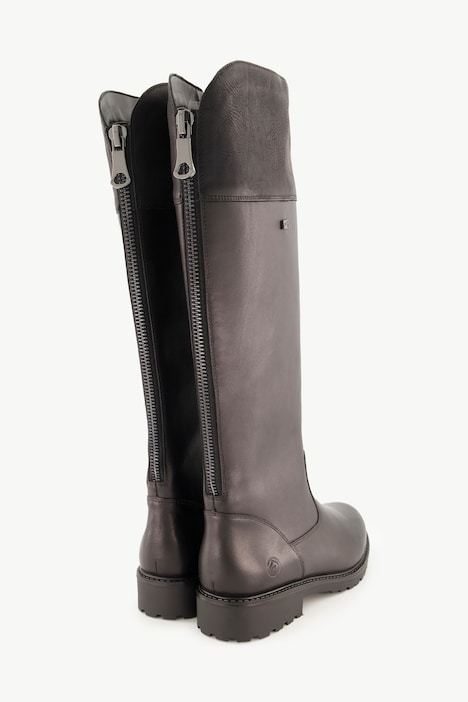 Remonte Lederstiefel, Zipper, wasserdicht, Weite G