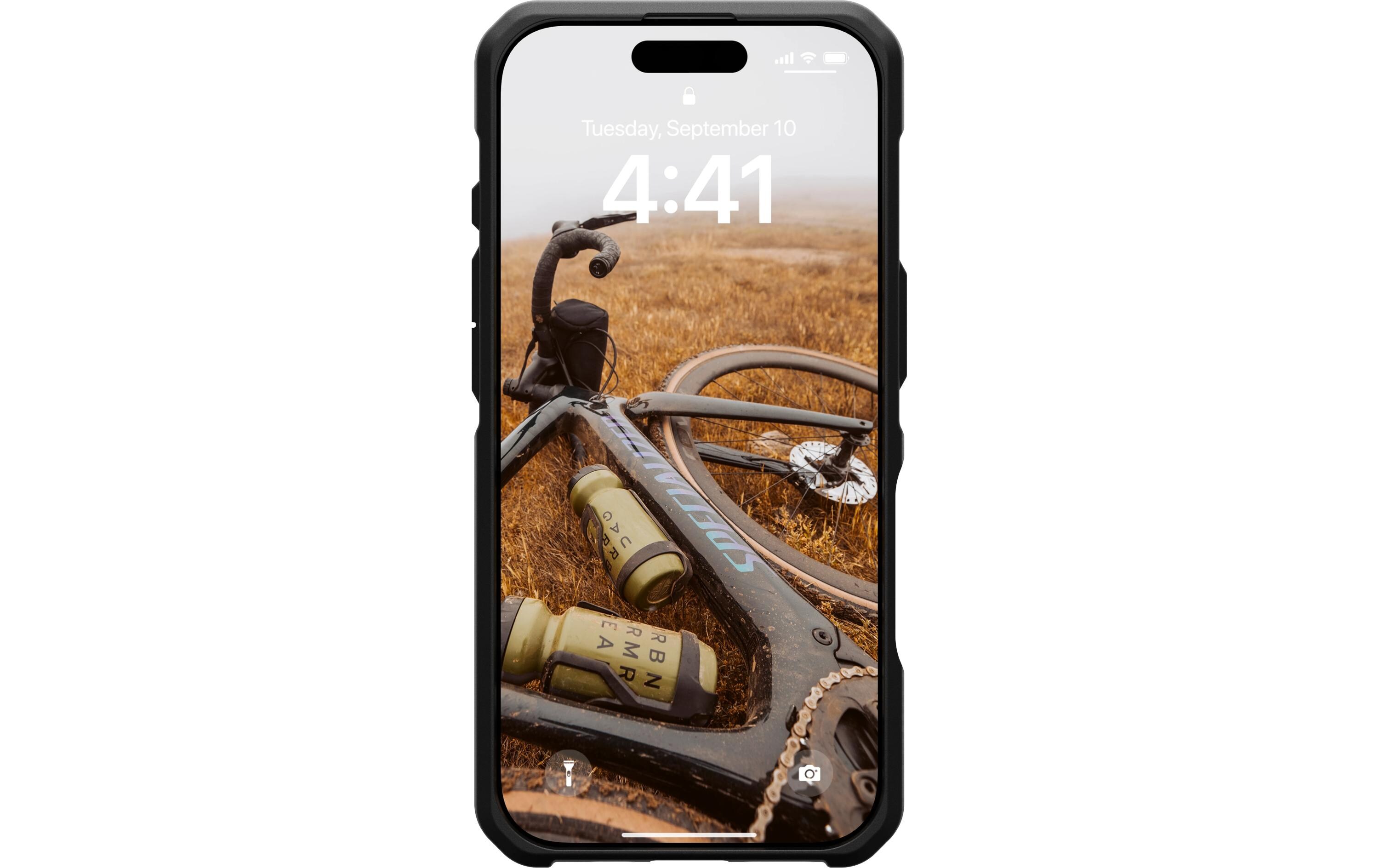 Back Cover Metropolis LT iPhone 16 Pro Kevlar BlackSchutzhülle für das Apple iPhone 16 Pro
