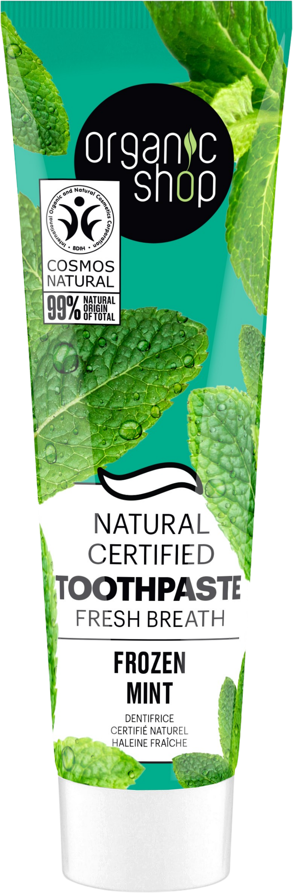 Organic Shop  Toothpaste Fresh Breath, 100 g