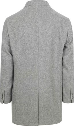 Suitable Coat Wol Twill Grijs JA-WOLCOAT-STBL-24.05 kopen