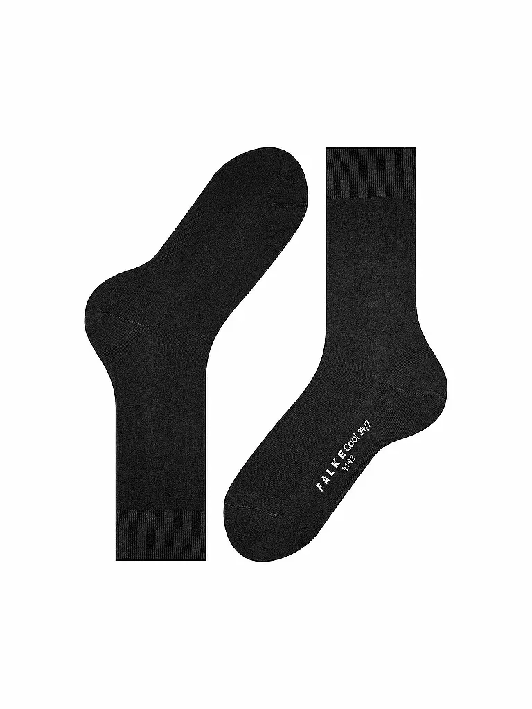FALKE Socken Cool 24/7 black schwarz