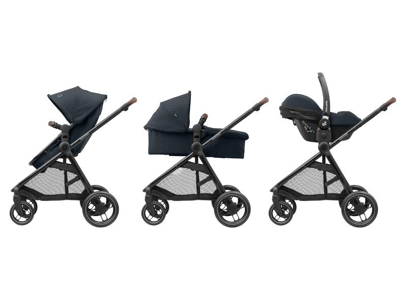 MAXI-COSI Kinderwagenset Zelia3 Graphite Set Zelia3 und Cabirofix i-Size