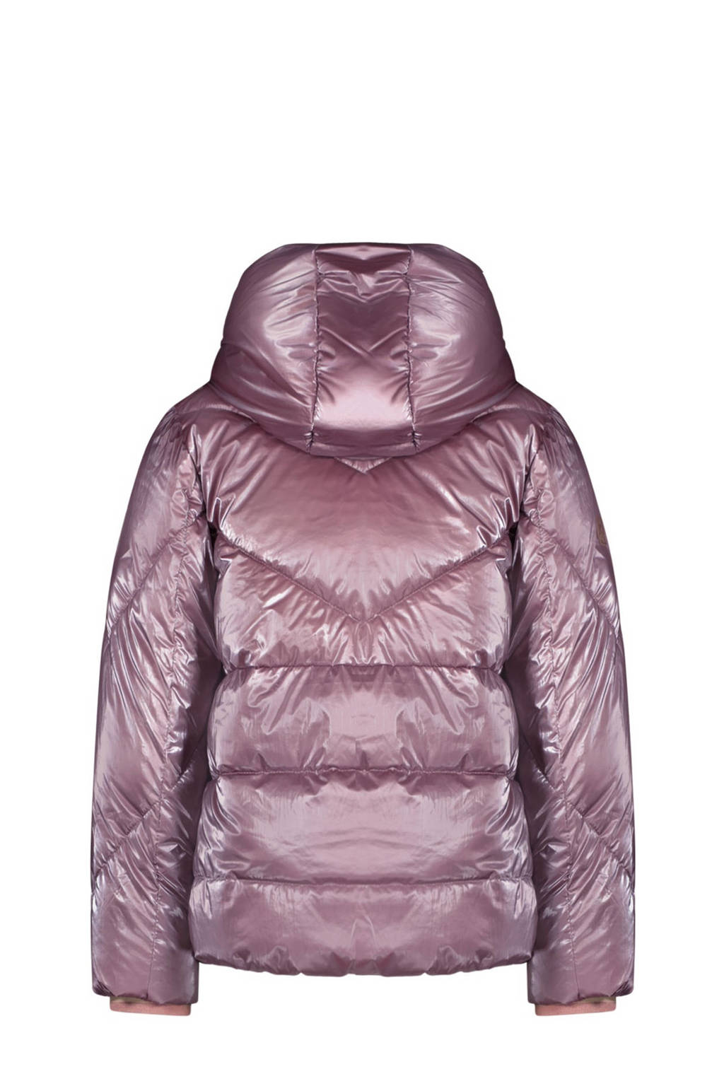Like Flo quilted gewatteerde winterjas Ashley metallic warm roze