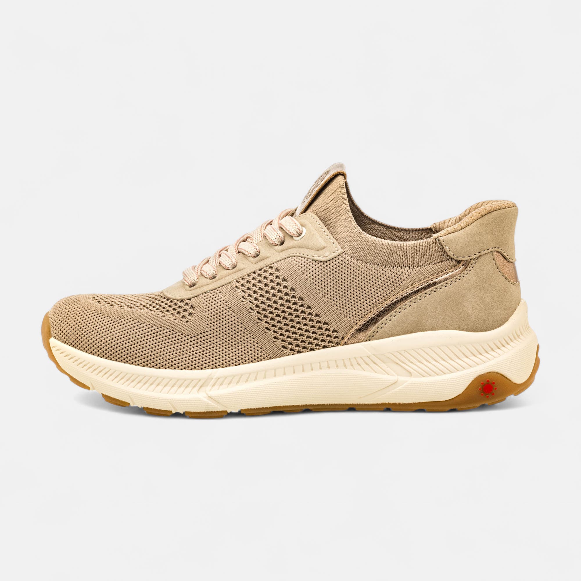 Baskets basses Femme taupe