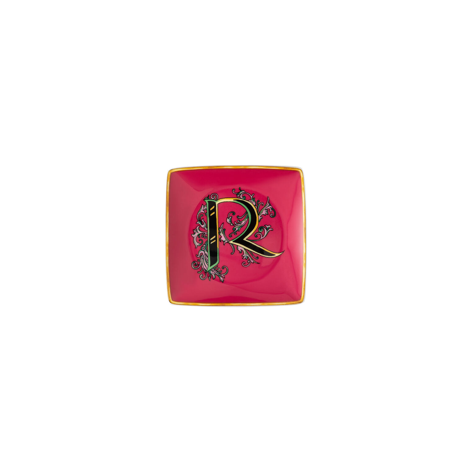 Versace Alphabet Holiday Alphabet R Schälchen 12 cm quadr. flach