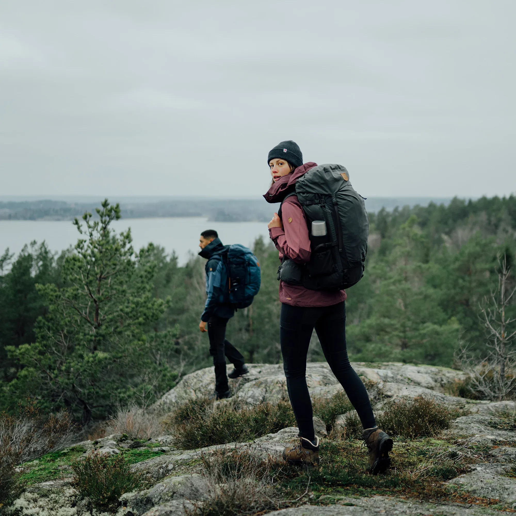Fjällräven Men's Keb Jacket Dark Navy/Uncle Blue