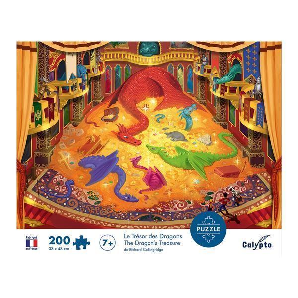 Calypto Drachenschatz 200 Teile Puzzle