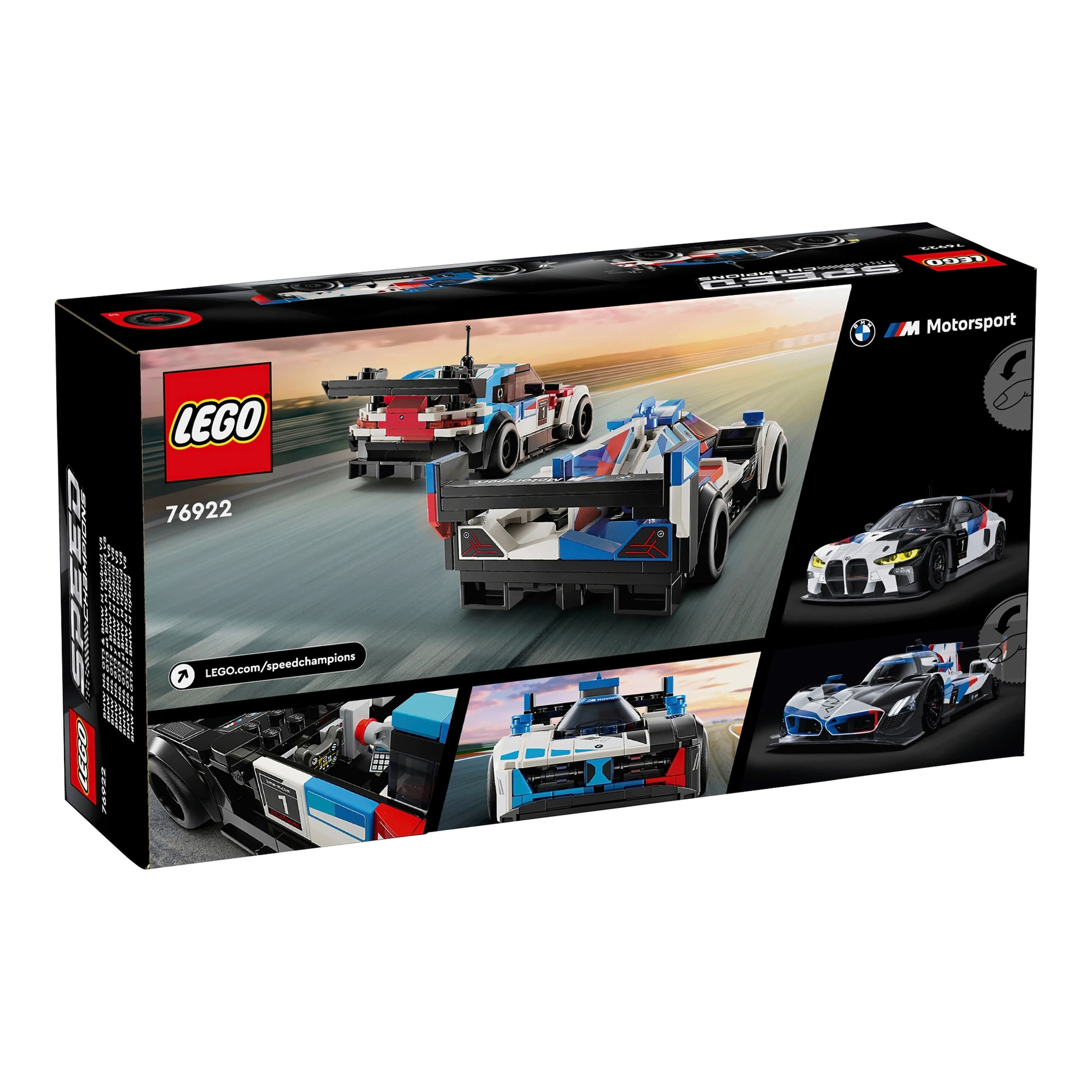 LEGO® - Speed Champions 76922 BMW M4 GT3 & BMW M Hybrid V8 Rennwagen